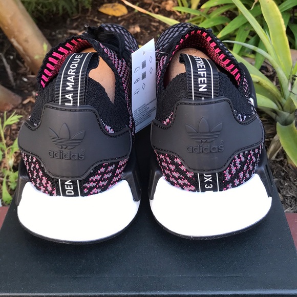 Adidas Mens NMD_R1 STLT PK Sneakers - Picture 3 of 4